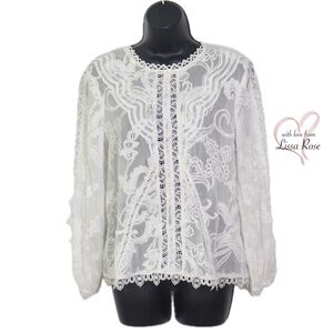 Conti Lace Blouse (Eri + Ali for Anthropologie)